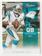 Cam Newton - Carolina Panthers (NFL Football Card) 2012 Panini Prestige # 25 Mint