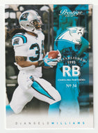DeAngelo Williams - Carolina Panthers (NFL Football Card) 2012 Panini Prestige # 26 Mint
