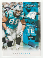 Greg Olsen - Carolina Panthers (NFL Football Card) 2012 Panini Prestige # 28 Mint