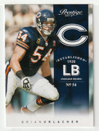 Brian Urlacher - Chicago Bears (NFL Football Card) 2012 Panini Prestige # 31 Mint