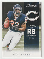 Matt Forte - Chicago Bears (NFL Football Card) 2012 Panini Prestige # 35 Mint