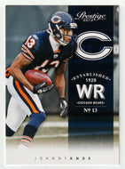 Johnny Knox - Chicago Bears (NFL Football Card) 2012 Panini Prestige # 36 Mint