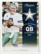 Tony Romo - Dallas Cowboys (NFL Football Card) 2012 Panini Prestige # 48 Mint