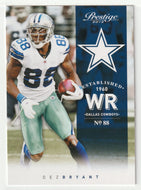 Dez Bryant - Dallas Cowboys (NFL Football Card) 2012 Panini Prestige # 51 Mint