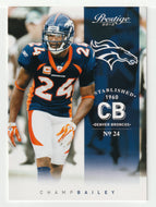 Champ Bailey - Denver Broncos (NFL Football Card) 2012 Panini Prestige # 58 Mint