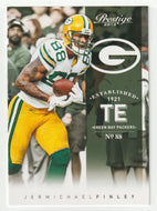 Jermichael Finley - Green Bay Packers (NFL Football Card) 2012 Panini Prestige # 72 Mint