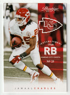 Jamaal Charles - Kansas City Chiefs (NFL Football Card) 2012 Panini Prestige # 91 Mint