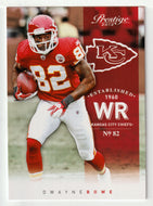 Dwayne Bowe - Kansas City Chiefs (NFL Football Card) 2012 Panini Prestige # 93 Mint