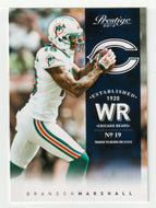 Brandon Marshall - Chicago Bears (NFL Football Card) 2012 Panini Prestige # 98 Mint