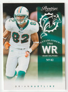 Brian Hartline - Miami Dolphins (NFL Football Card) 2012 Panini Prestige # 101 Mint