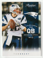 Tom Brady - New England Patriots (NFL Football Card) 2012 Panini Prestige # 107 Mint