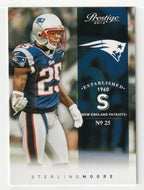 Sterling Moore RC - New England Patriots (NFL Football Card) 2012 Panini Prestige # 113 Mint