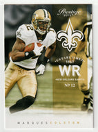 Marques Colston - New Orleans Saints (NFL Football Card) 2012 Panini Prestige # 117 Mint