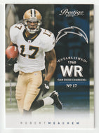 Robert Meachem - San Diego Chargers (NFL Football Card) 2012 Panini Prestige # 119 Mint