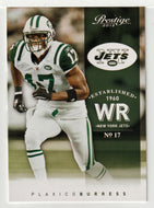 Plaxico Burress - New York Jets (NFL Football Card) 2012 Panini Prestige # 130 Mint