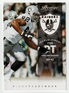 Richard Seymour - Oakland Raiders (NFL Football Card) 2012 Panini Prestige # 138 Mint