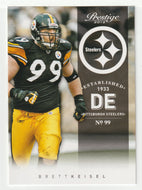 Brett Keisel - Pittsburgh Steelers (NFL Football Card) 2012 Panini Prestige # 157 Mint