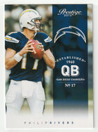 Philip Rivers - San Diego Chargers (NFL Football Card) 2012 Panini Prestige # 158 Mint