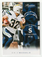 Eric Weddle - San Diego Chargers (NFL Football Card) 2012 Panini Prestige # 162 Mint