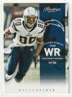 Malcom Floyd - San Diego Chargers (NFL Football Card) 2012 Panini Prestige # 165 Mint