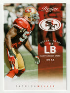 Patrick Willis - San Francisco 49ers (NFL Football Card) 2012 Panini Prestige # 166 Mint