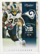 Steven Jackson - St. Louis Rams (NFL Football Card) 2012 Panini Prestige # 180 Mint