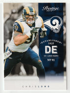 Chris Long - St. Louis Rams (NFL Football Card) 2012 Panini Prestige # 185 Mint
