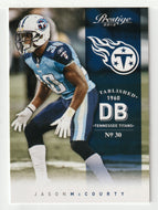 Jason McCourty RC - Tennessee Titans (NFL Football Card) 2012 Panini Prestige # 195 Mint