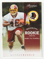 Alfred Morris RC - Washington Redskins (NFL Football Card) 2012 Panini Prestige # 216 Mint