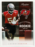 Lavonte David RC - Tampa Bay Buccaneers (NFL Football Card) 2012 Panini Prestige # 221 Mint
