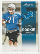 Riley Reiff RC - Detroit Lions (NFL Football Card) 2012 Panini Prestige # 227 Mint