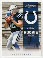 Andrew Luck RC - Indianapolis Colts (NFL Football Card) 2012 Panini Prestige # 229 Mint