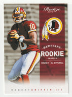 Robert Griffin III RC - Washington Redskins (NFL Football Card) 2012 Panini Prestige # 230 Mint