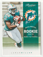 Lamar Miller RC - Miami Dolphins (NFL Football Card) 2012 Panini Prestige # 243 Mint