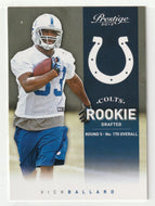 Vick Ballard RC - Indianapolis Colts (NFL Football Card) 2012 Panini Prestige # 256 Mint