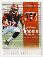 Mohamed Sanu RC - Cincinnati Bengals (NFL Football Card) 2012 Panini Prestige # 273 Mint