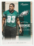 Marvin McNutt RC - Philadelphia Eagles (NFL Football Card) 2012 Panini Prestige # 289 Mint