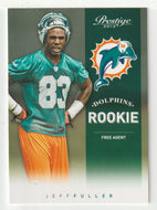 Jeff Fuller RC - Miami Dolphins (NFL Football Card) 2012 Panini Prestige # 290 Mint