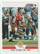 Ted Ginn Jr. - San Francisco 49ers (NFL Football Card) 2012 Score # 19 Mint