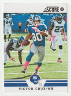 Victor Cruz - New York Giants (NFL Football Card) 2012 Score # 40 Mint