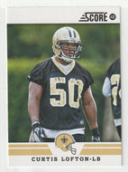 Curtis Lofton - New Orleans Saints (NFL Football Card) 2012 Score # 41 Mint