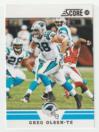 Greg Olsen - Carolina Panthers (NFL Football Card) 2012 Score # 110 Mint