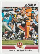 Tim Hightower - Washington Redskins (NFL Football Card) 2012 Score # 123 Mint