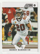 Ronde Barber - Tampa Bay Buccaneers (NFL Football Card) 2012 Score # 131 Mint