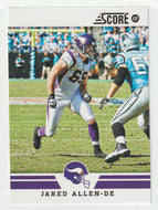 Jared Allen - Minnesota Vikings (NFL Football Card) 2012 Score # 137 Mint