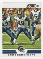 Lance Kendricks - St. Louis Rams - Glossy (NFL Football Card) 2012 Score # 147 Mint