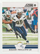 Shaun Phillips - San Diego Chargers (NFL Football Card) 2012 Score # 155 Mint