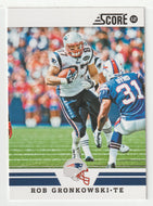 Rob Gronkowski - New England Patriots (NFL Football Card) 2012 Score # 156 Mint