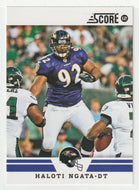Haloti Ngata - Baltimore Ravens (NFL Football Card) 2012 Score # 162 Mint