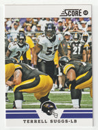 Terrell Suggs - Baltimore Ravens (NFL Football Card) 2012 Score # 167 Mint